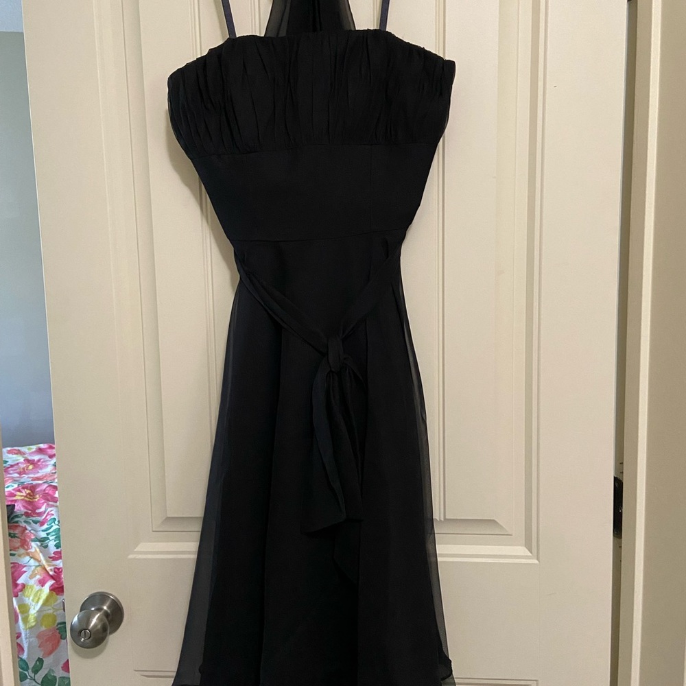 Black Jr. Bride-maid Dress